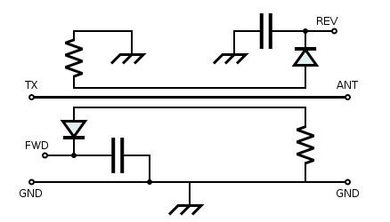 VSWR meter schematic